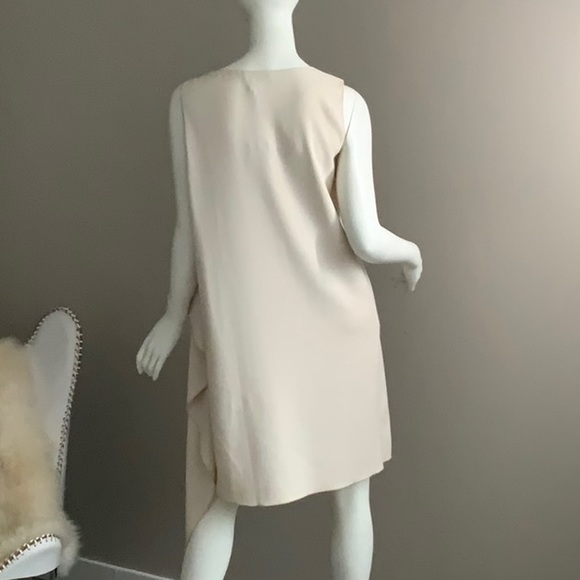 New with Tags € 285 ANTONELLI Shift Dress Draping Detail Made in ITALY - Picture 2 of 6